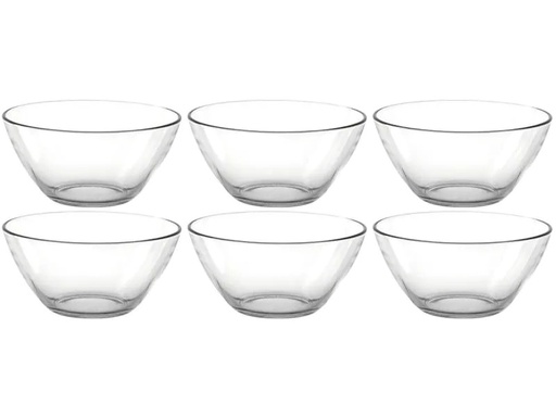 [90130501 1063609] Montana Schale Basic 14 cm, 6 Stück, Transparent