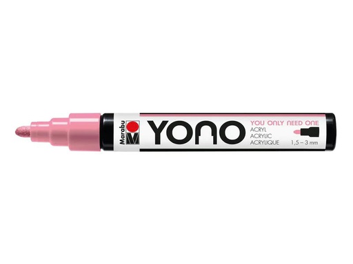 [90130559 1180914] Marabu Acrylmarker YONO 1.5 - 3 mm Rosa