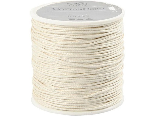 [90130611 892750] Creativ Company Baumwollband 1 mm gewachst
