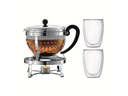 Bodum Tee-Set Chambord  1.3 l, Transparent