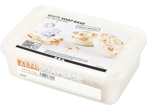 [90130648 1140246] Creativ Company Glycerinseife 1 kg, Weiss