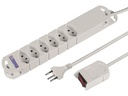 STEFFEN Mouse-Steckdosenleiste STEBA VARIABL 6xT13
