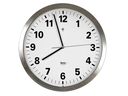 iROX Funk-Wanduhr Luna 5-2 Ø 298 mm Silber