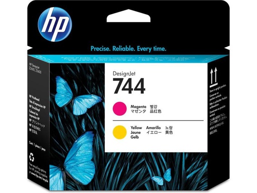 [90131264 541198] HP Druckkopf Nr. 744 (F9J87A) Magenta/Yellow