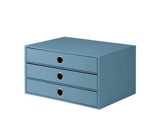 [90131297 1178413] Rössler Schubladenbox S.O.H.O. A4 Blau