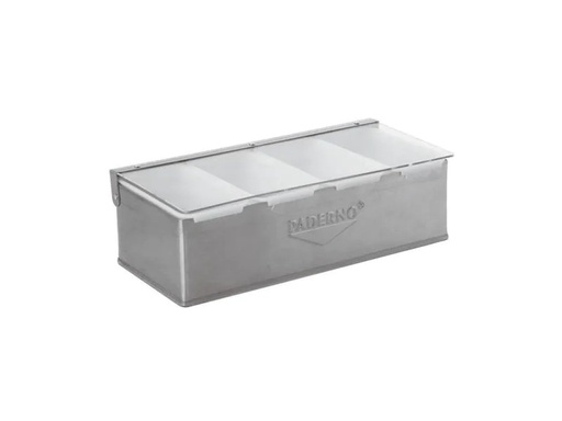 [90131325 908799] Paderno Gewürzspender 32 cm x 16 cm Edelstahl