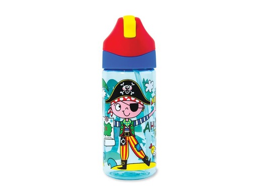 [90131519 1189645] Rachel Ellen Trinkflasche Pirat 350 ml, Rot