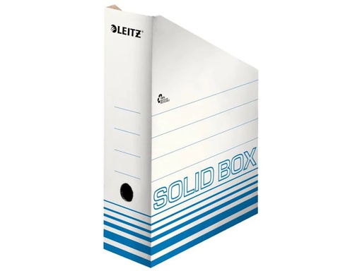 [90131630 963538] Leitz Archivschachtel Solid 100 mm Stehsammler, 10 Stück, Blau
