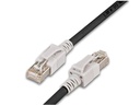 Wirewin Patchkabel RJ-45 - RJ-45, Cat 6A, S/FTP, 1.5 m, Schwarz