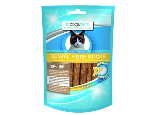 [90013199 816344] bogar Katzen-Snack Dental Fibre Sticks mit Huhn, Zahnpflege 50 g