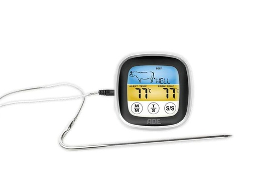 [90013207 878426] ADE Bratenthermometer  BBQ 1600 Schwarzweiss