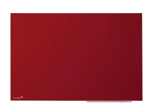 [90132315 918014] Legamaster Magnethaftendes Glassboard Colour  100 cm x 150 cm, Rot