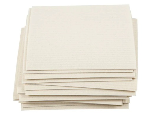 [90132317 919771] Creativ Company Geschirrtuch Grösse: 17 x 19.5 cm, Crème, 20 Stk.