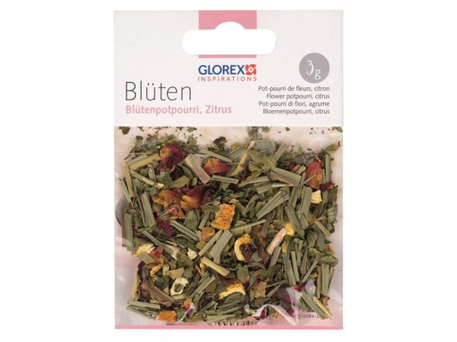 [90132341 628078] Glorex Blüten Potpourri Zitrus 3g