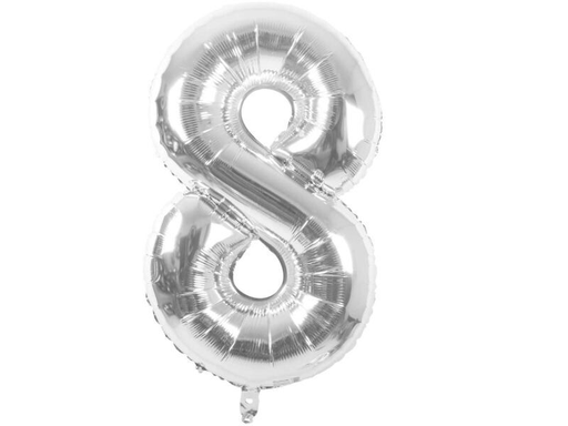 [90132500 988415] Rico Design Folienballon 8 Silber