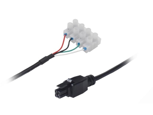 [90132524 856336] Teltonika Strom Kabel 4-Pin Microfit mit 4-Way Terminal Block, 1.5m