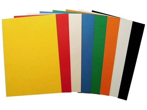 [90132550 1165159] Büroline Einbanddeckel 385 g/m², 100 Stück, Gelb