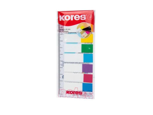[90132560 1096368] Kores Page Marker mit Lineal 120 Stück