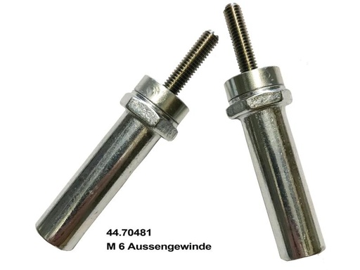 [90132832 756653] FollowMe Achsverlängerungs-Muttern M6