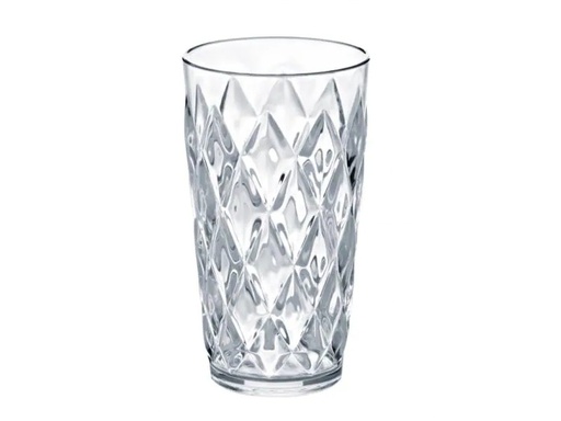 [90132870 744511] Koziol Trinkbecher Crystal L 450 ml, 1 Stück, Transparent