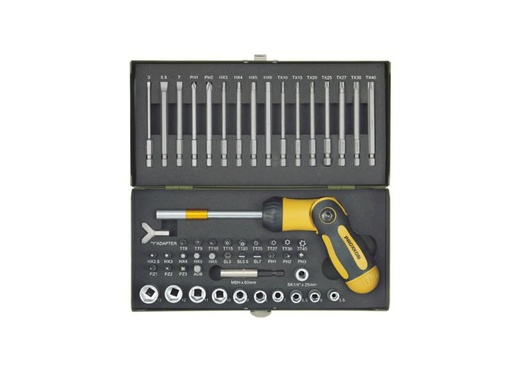 [90013266 722589] Proxxon Industrial Ratschen-Set 54-teilig