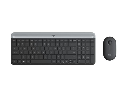[90132942 953630] Logitech Tastatur-Maus-Set MK470 Graphite