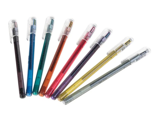 [90133045 709957] pentel Gelschreiber Hybrid Gel Dual Metallic 1 mm, Mehrfarbig