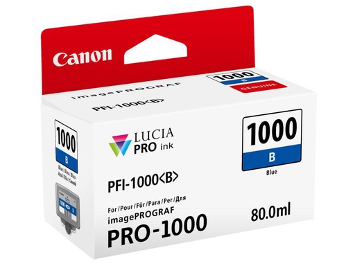 [90133404 462744] Canon Tinte PFI-1000B  / 0555C001 Blue