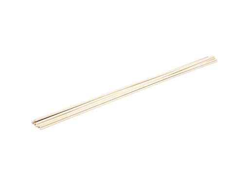[90133416 710902] Creativ Company Holzkleinteile Holzspiess Ø 6 mm, 60 cm, 10 Stück
