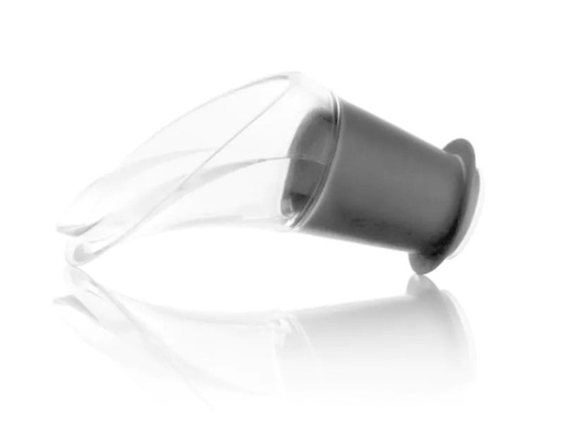 [90133560 378973] Vacuvin Weinausgiesser 2 Stück, Grau/Transparent