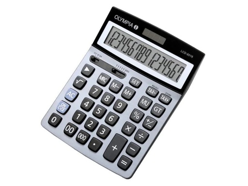 [90133656 534375] Olympia Taschenrechner LCD 6016