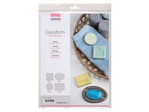 [90133687 628050] Glorex Giessform Grundformen