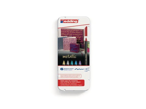 [90013350 551724] edding Fasermaler 1200 6 Stück