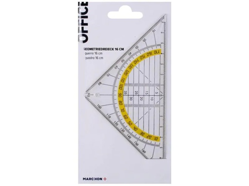 [90133820 879930] Office Geodreieck 16 cm