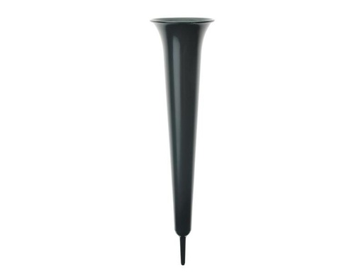 [90013361 1101416] Opiflor Grabvase Piccolo, 32 cm Dunkelgrün