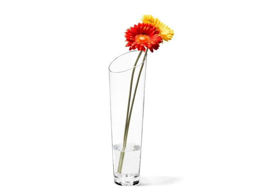 [90133960 554454] Leonardo Vase Dynamic 40 cm Transparent