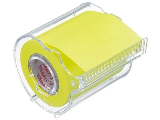 [90134204 1103372] NT Cutter Notizzettel-Dispenser Yamato 5 cm Neongelb, 1 Rolle