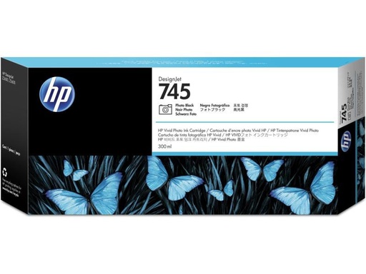 [90134251 885009] HP Tinte Nr. 745 (F9K04A) Photo Black