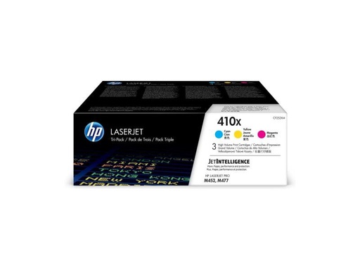 [90134328 842888] HP Toner Nr. 410X (CF252XM) Cyan/Magenta/Yellow