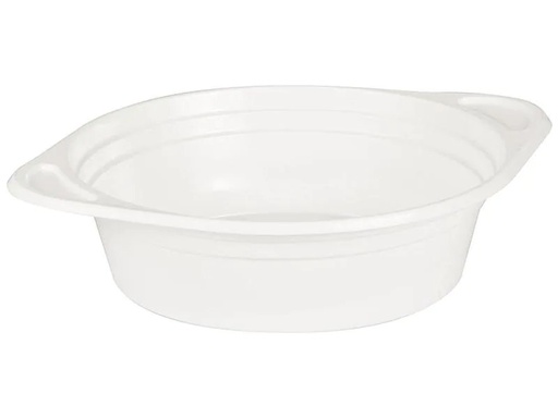[90134386 450782] Papstar Einwegteller Suppenterrine 15.6 cm, 100 Stück, Weiss