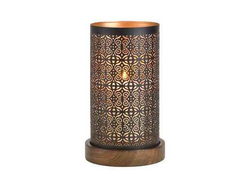 [90134431 1186303] G. Wurm Windlicht aus Metall, 22 cm