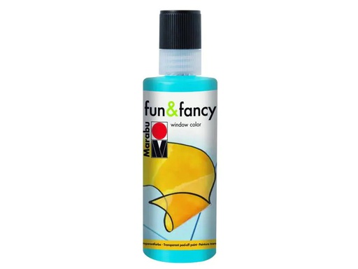 [90134604 556397] Marabu Fensterfarbe Fun &amp; Fancy 80 ml, Blau