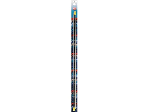 [90013439 1175080] Prym Stricknadeln 3.50 mm, Alu, 2 Stück, Grau