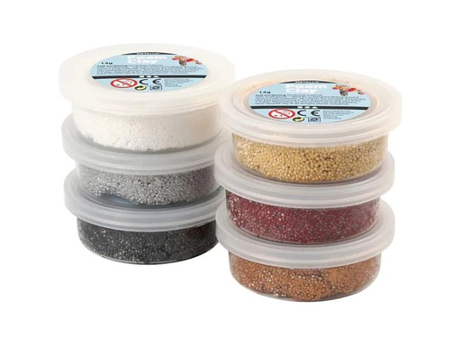 [90134682 657585] Creativ Company Modellier-Set Foam Clay 6 x 14 g Mehrfarbig