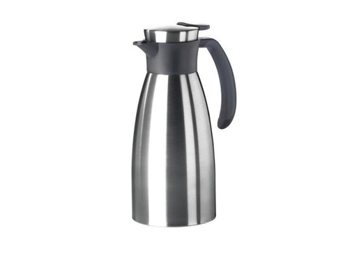 [90134742 313751] Emsa Thermoskanne Soft Grip 1000 ml, Schwarz/Silber