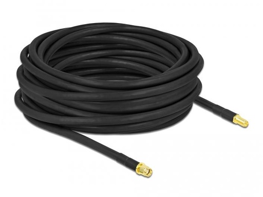 [90135093 1142924] Delock Antennenkabel LMR/CFD300 RP-SMA zu RP-SMA, 10 m