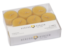 Herzog Kerzen AG Teelichter Bienenwachs Ø 4 cm, 9 Stück