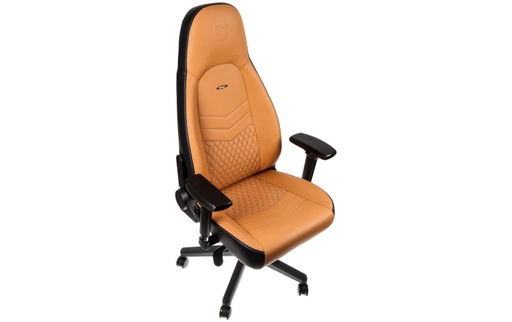 [90135408 598789] noblechairs Gaming-Stuhl ICON Echtleder Cognac