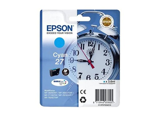 [90135714 630021] Epson Tinte T27024012 Cyan