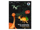 URSUS Bastelset Kratzbilder Drachen und Dinos